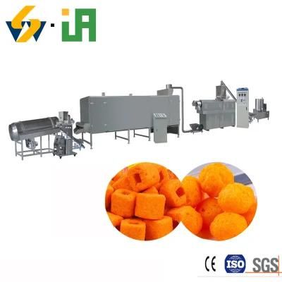 Puffed Cereals Corn Snacks Food Extrusion Making Produce Machinery Equipment