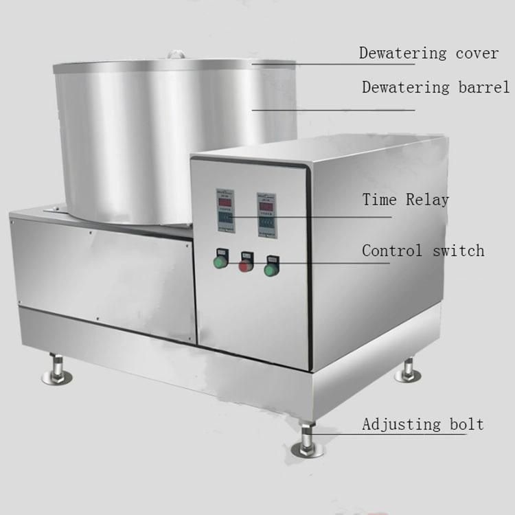 Hot Sale Chinese Professional Potato Chips Dewatering Machine Fried Snack Food Deoiler Machine