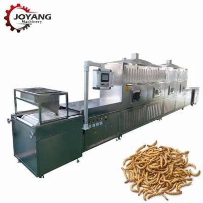 Industrial Black Solder Fly Yellow Mealworm Microwave Drying Machine