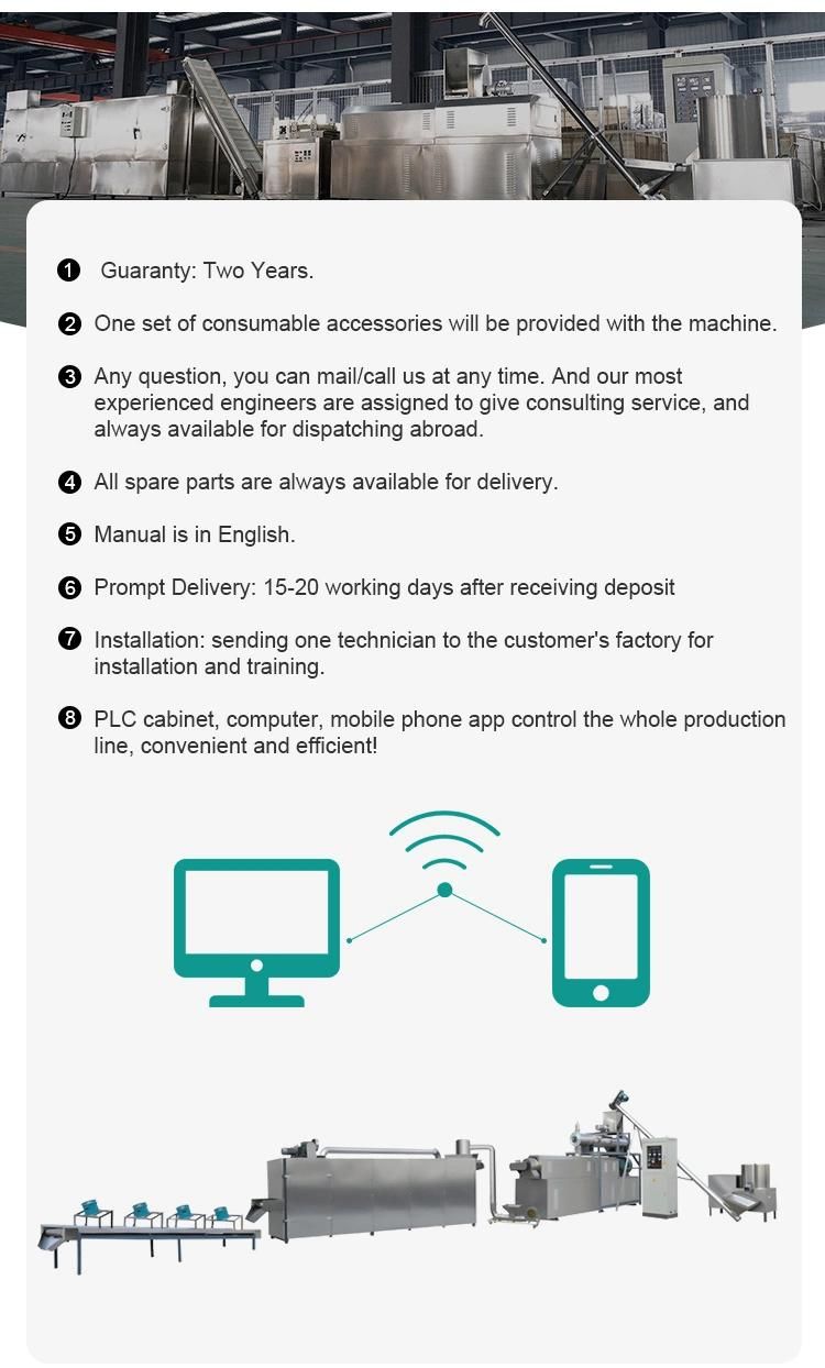 Soya Chunks Vegetable Protein Nuggets Meat Isolate Food Extrusion Making Production Line