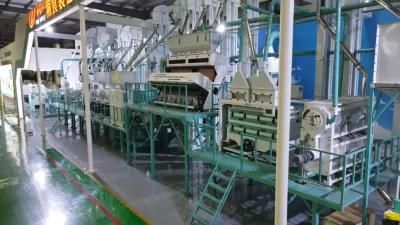 Clj Brand 50- 150tons Per Day Turn Key Complete Set Rice Milling Processing Machine