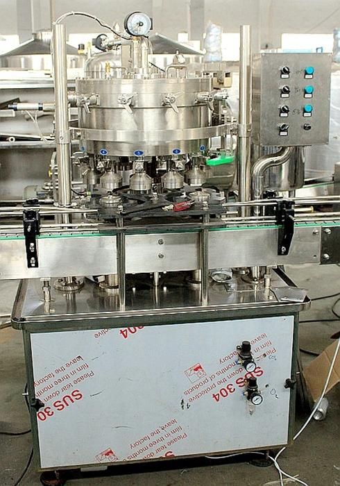 Stainless Steel 4-in-1 Automatic Pulp Juice Bottling Machine