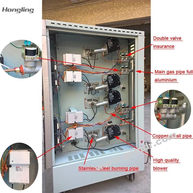 Hot-Sale 3 Deck (1X1m) Chamber Gas Oven for Bakery Equipment