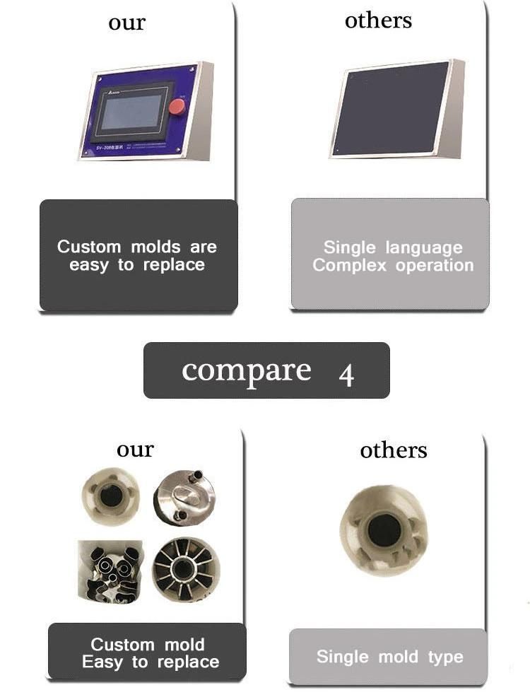 2021 New Type Large-Capacity Cookie Makers, Seven-Nozzle Cookie Making Machine