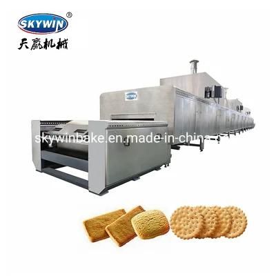 Skywin Tunnel Gas/Electric Oven for Baking Biscuit