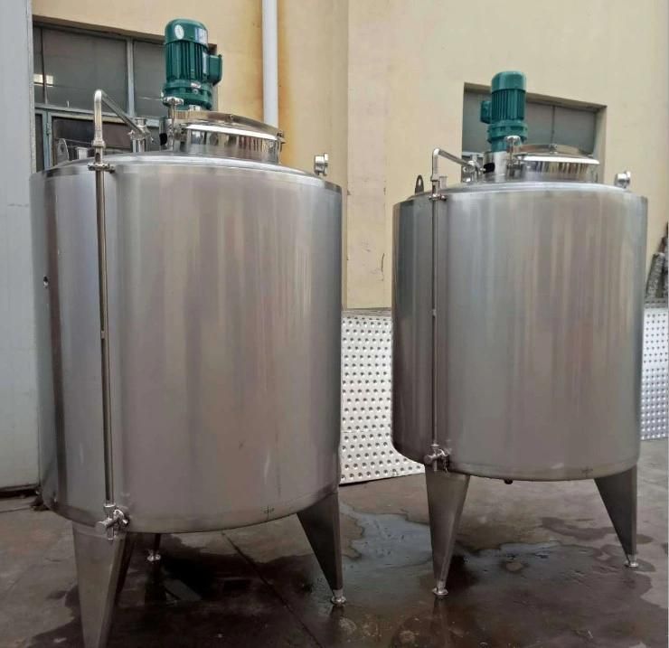 Sanitary Stainless Steel Cooling Mixing Heating Fermentation Tank