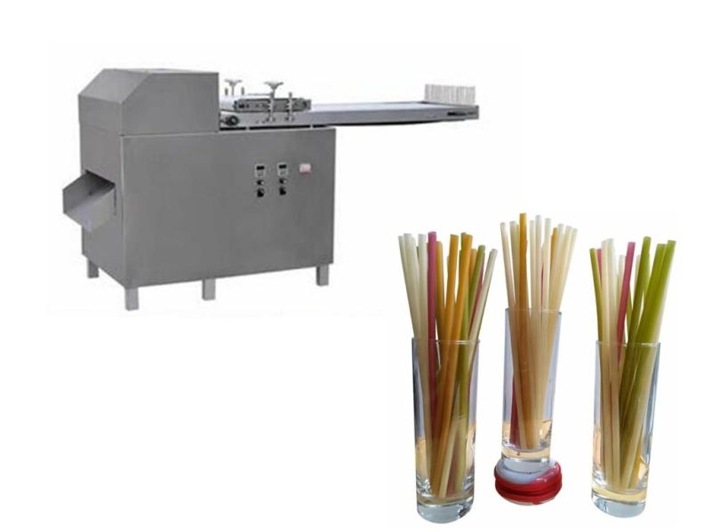 Eco-Friendly Edible Biodegradable Rice Straw Food Making Machine