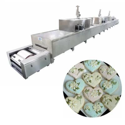 Industrial Cookie Oven/Biscuit Making Machine in China Oven/Tunnel Oven for Biscuits