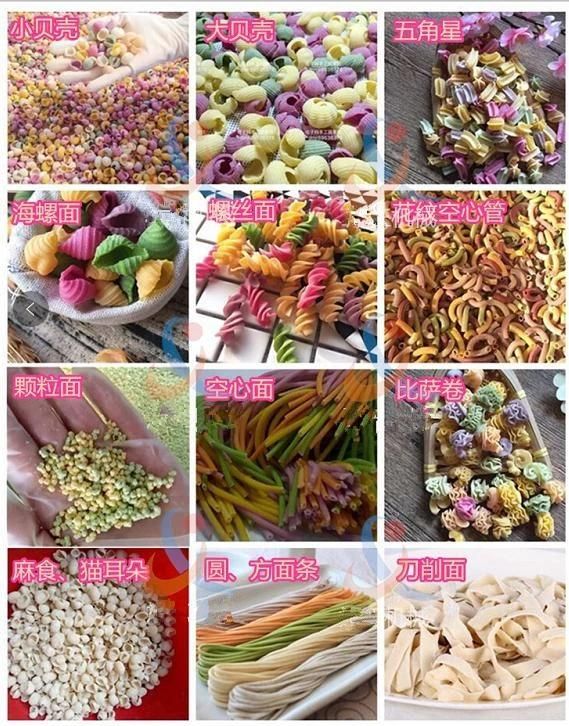 Multi-Function Industrial Pasta Making Machine / Vegetable Noodle Making Machine