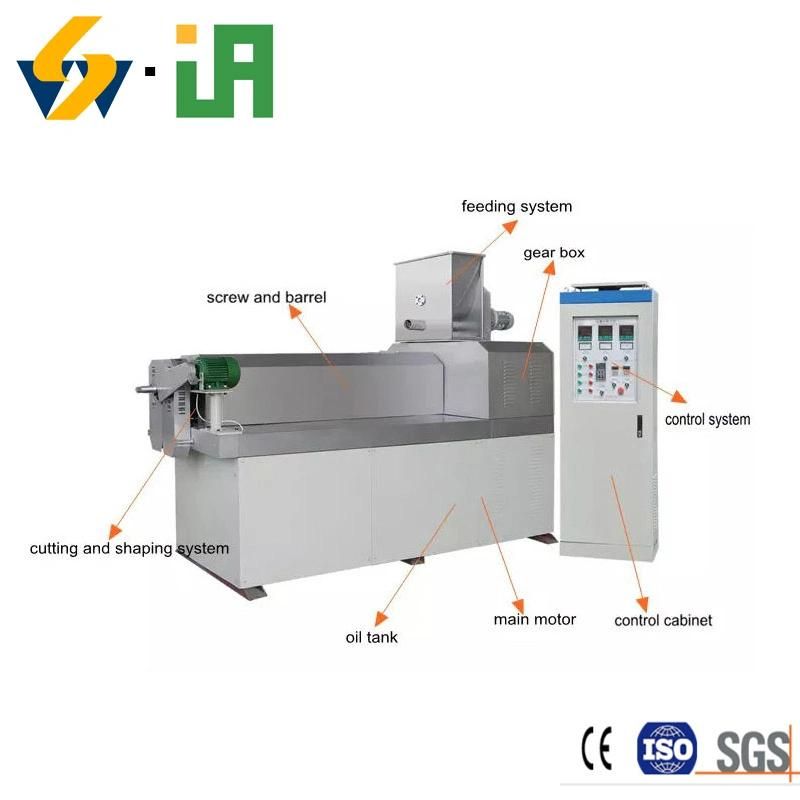 Small Capacity French Fried Potato Production Machine Snack 3D Pellet Processing Machinery