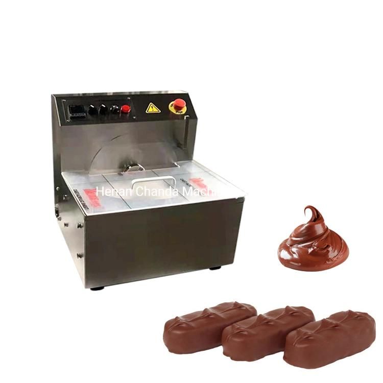 Multi-Function 8/15/30 Kg Per Hour Chocolate Melting/Tempering/Coating Making Machine Small Mould Molding Melting Machinery