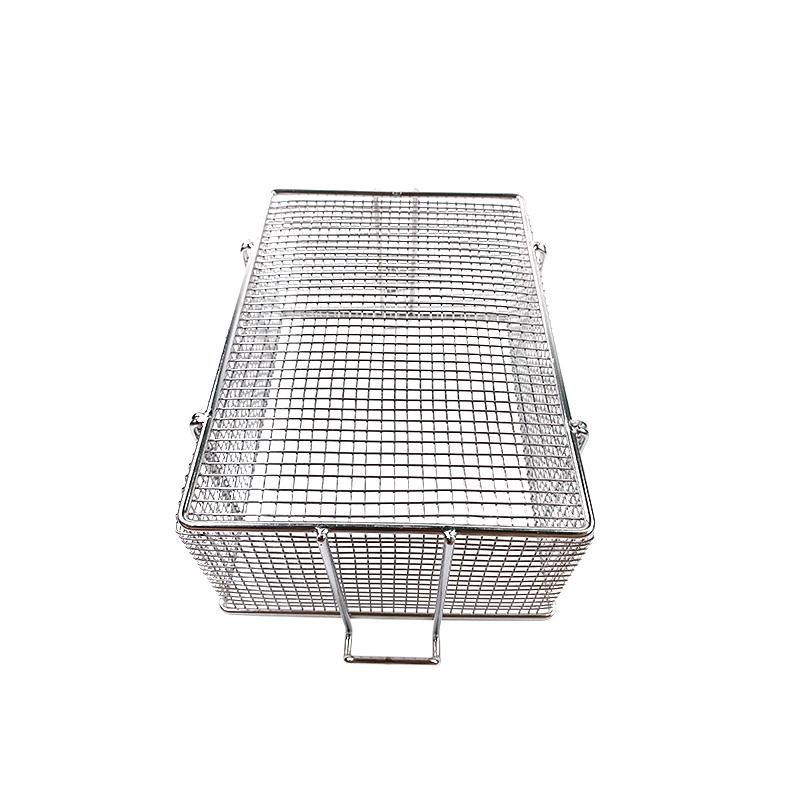 Stainless Steel Fryer Basket with Front Hook