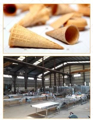 New Arrival Kitchen Equipment Commercial Food Truck Ice Cream Waffle Cone Machine