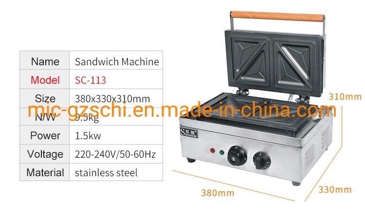 Luxury Sandwich Machine Waffle Baker Toaster Machine