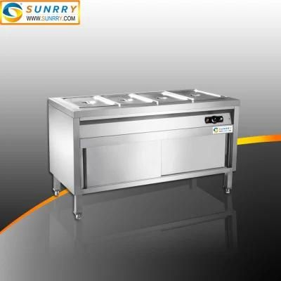 Commercial Restaurant Glas/Electric Bain Marie Steel Food, Snacks, Bread Warmer