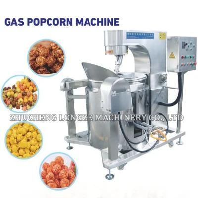 China Gaz Electric Heated Popcorn Processing Machine for Snack Food by Ce, SGS Approved