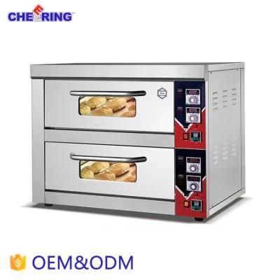 2 Layer 6 Trays Commercial Bread Oven Baking Equipment