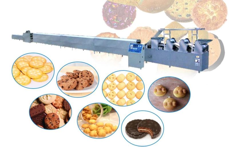 Hot Selling Biscuit Baking Production Line Soft and Hard Biscuit Machine Biscuit Processing Line with High Quality