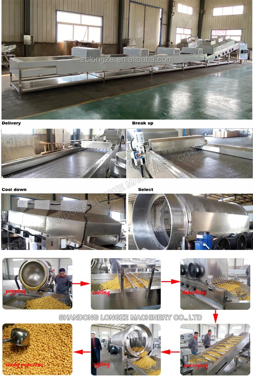 Large Capacity Automatic Industrial Commercial Ball Shape Popcorn Machine