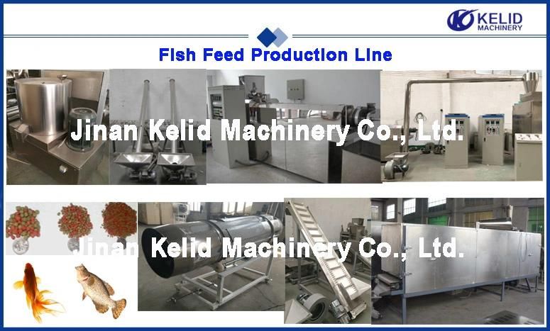 High Output Ce Certificate Pellet Fish Feed Machinery