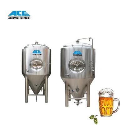 Price of High Quality Fermentation Tank 2000L 3000L Beer Fermenting Equipment Turnkey ...