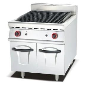 Charcoal Grill, Lava Rock Grill with Cabinet