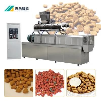 Stainless Steel Delicious Cat Food Production Line Dog Food Making Machines