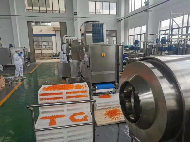 Industrial Jelly Candy Production Line 50kg/H Small Model Jelly Candy Machine