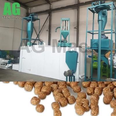 Poultry Feed Pellet Making Machine Fish Shrimp Feed Production Line