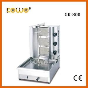 High Efficiency Stainless Steel Automatic Gas Doner Kebab Meat Chicken Shawarma Grill ...