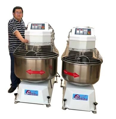 Commercial 50kg Capacity Spiral Industrial Bread Food Mixer for Sale