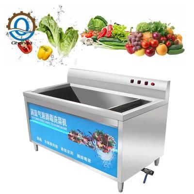 Customized Fruit and Vegetable Processing Ozone Vegetable Washer Grape Bubble Cleaner