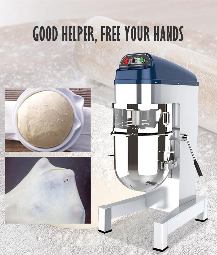 Easy and Efficient Mixing Process Bakery Equipment Three Speed Food Mixer