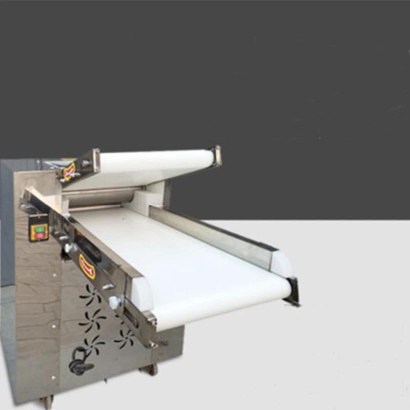 Commercial Stainless Steel Dough Pressing Machine Dough Roller Machine for Chapati Arabic Bread Making