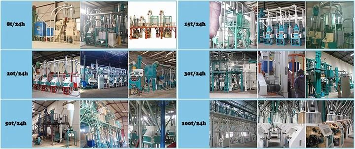 Flour Mill Machine for Grain/Maize/Corn/Wheat