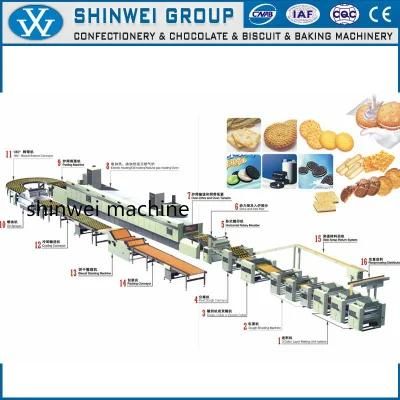 Hot Sale Fully Automatic Biscuit Production Line Industry for Ce ISO9001 Certification