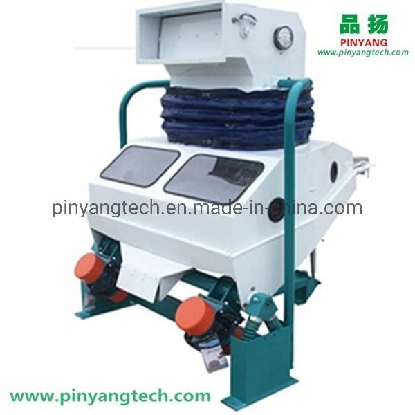 Tqsf150A Rice Double Vibratory Destoner Paddy De-Stoner Machine