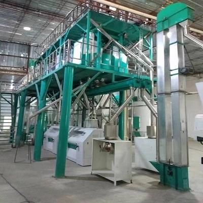 Popular 50t/24h Maize Mill Machine with Best Price