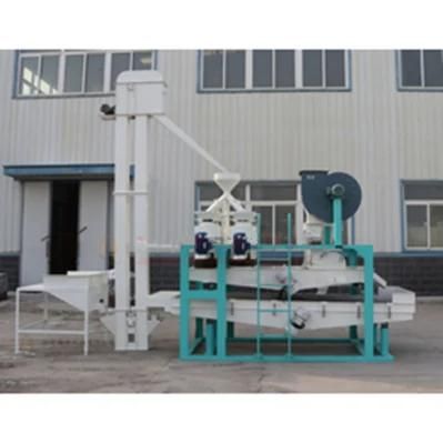 Medium Grain Rice Grinder Mill Machine Buckwheat Hulling Peeling Cleaning Sheller Machine