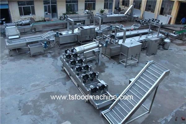 Frozen French Fries Production Line/Full Automatic Patato Chips Machine