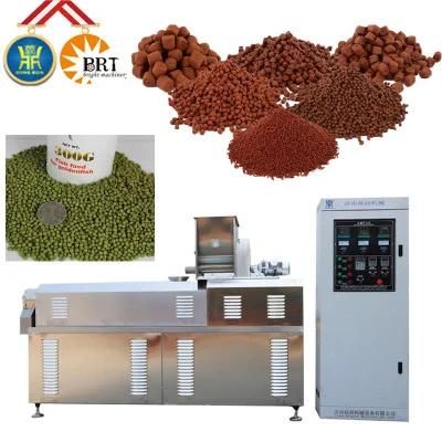 Double Screw Fish Feed Production Extrusion Extruder Line Fish Food Machines