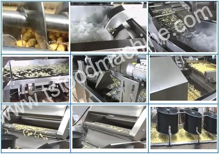 Automatic Continous Potato Chips /Crisp Making Machine for Production Line