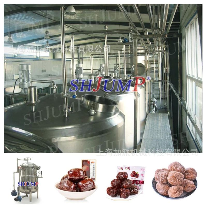 Ejiao Jujube Machining Production Line Gold Silk Glazed Date Processing Equipment Glazed Date Jujube Processing Production Line