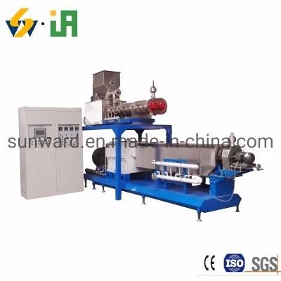 Double Screws Textured Imitation Meat Soy Protein Extrusion Machinery