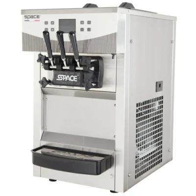 3 Flavors Food Grade Material Ice Cream Equipment Commercial Soft Ice Cream Making Machine