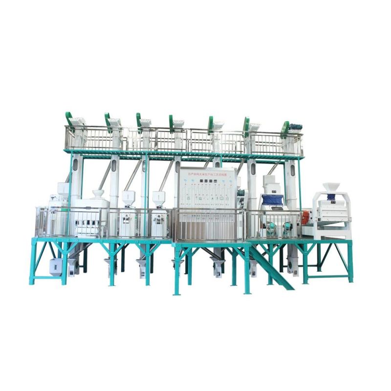 50 Tons Per Day High Quality Rice Milling Machine