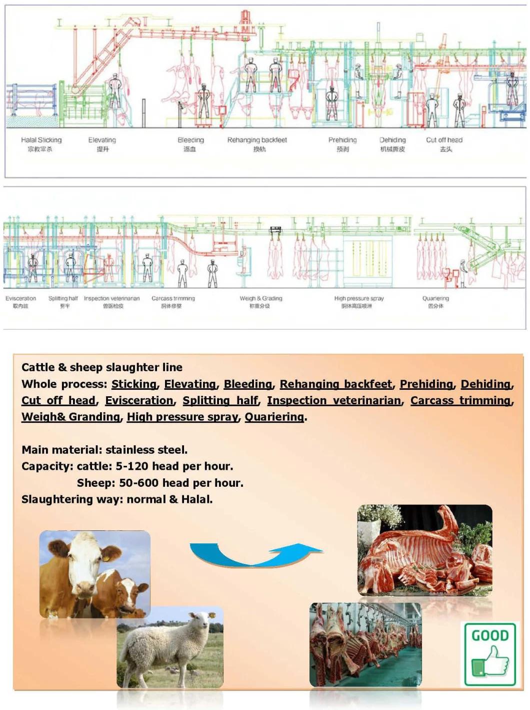 Livestock Slaughter Equipment for Halal Slaughter Cattle and Sheep