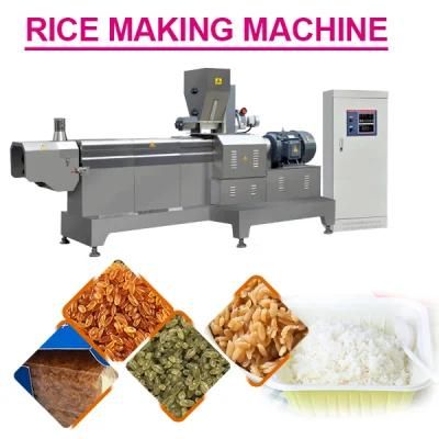 Fortified Rice Reconstructed Artificial Rice Making Extruder Machine Production Line