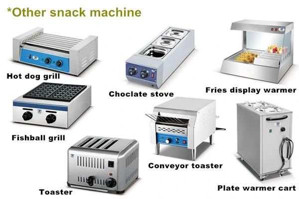 Commercial Rotary Waffle Baker Waffle Maker Waffle Iron CE Catering Equipment (HWB-RD)