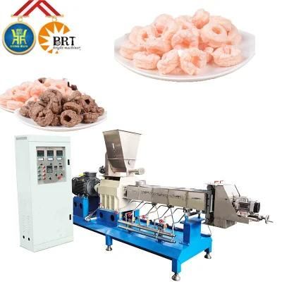 Double Screw Corn Pellet Coco Puff Snacks Cheese Ball Food Processing Making Plant Factory